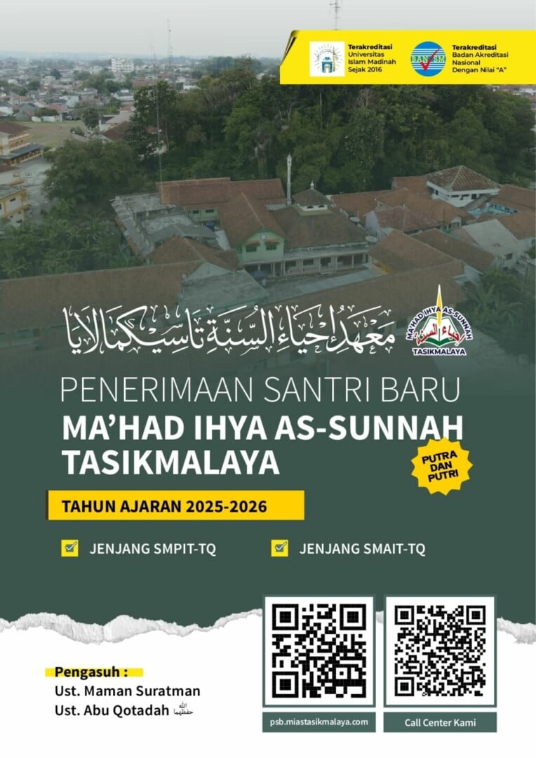 PSB Ma’had Ihya As Sunnah Tasikmalaya Tahun Ajaran 2025/2026