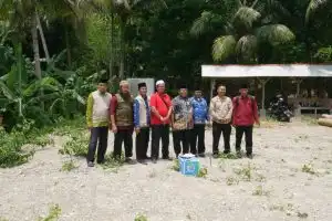 Kalibrasi Arah Kiblat di Lahan Wakaf Calon Pembangunan Masjid Mutiara Sunnah Pangandaran