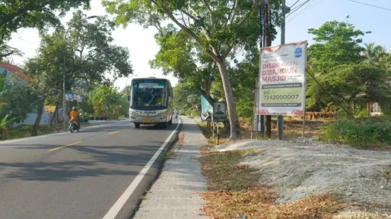 Alhamdulillah, Donasi Pembangunan Tahap-1 Masjid dan Lembaga Pendidikan Islam Pangandaran Telah Terpenuhi