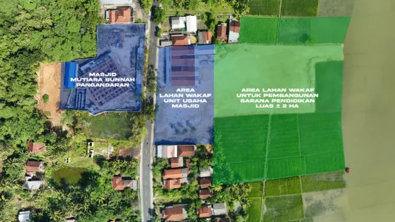 Laporan Penutupan Donasi Perluasan & Pengurugan Lahan Lembaga Pendidikan Mutiara Sunnah Pangandaran  (Tahap 1)